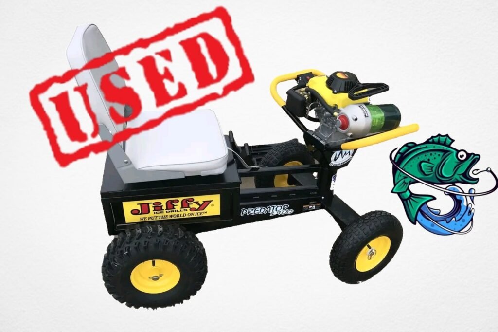 Used Predator 1900 lce Auger Machine and Jiffy combo
