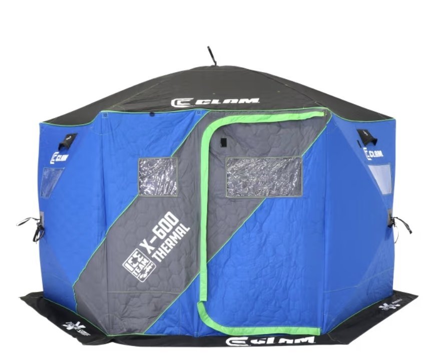 Clam Ice Team X-600 Thermal Hub Ice Shelter