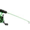 13 Fishing Radioactive Pickle Inline Ice Fishing Combo