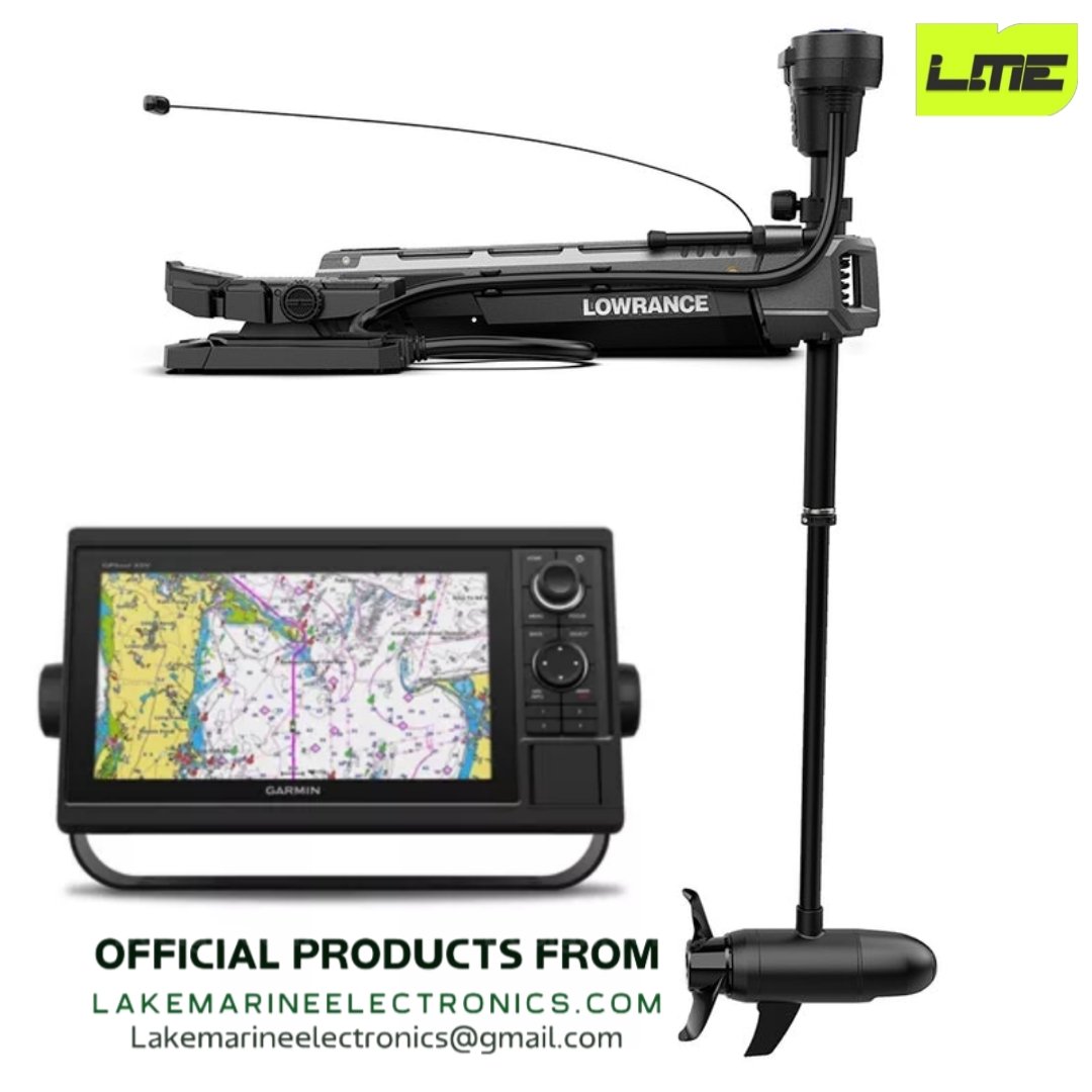 Lowrance Ghost + Garmin GPSMAP 1022xsv Bundle (Used) — 47" Shaft |