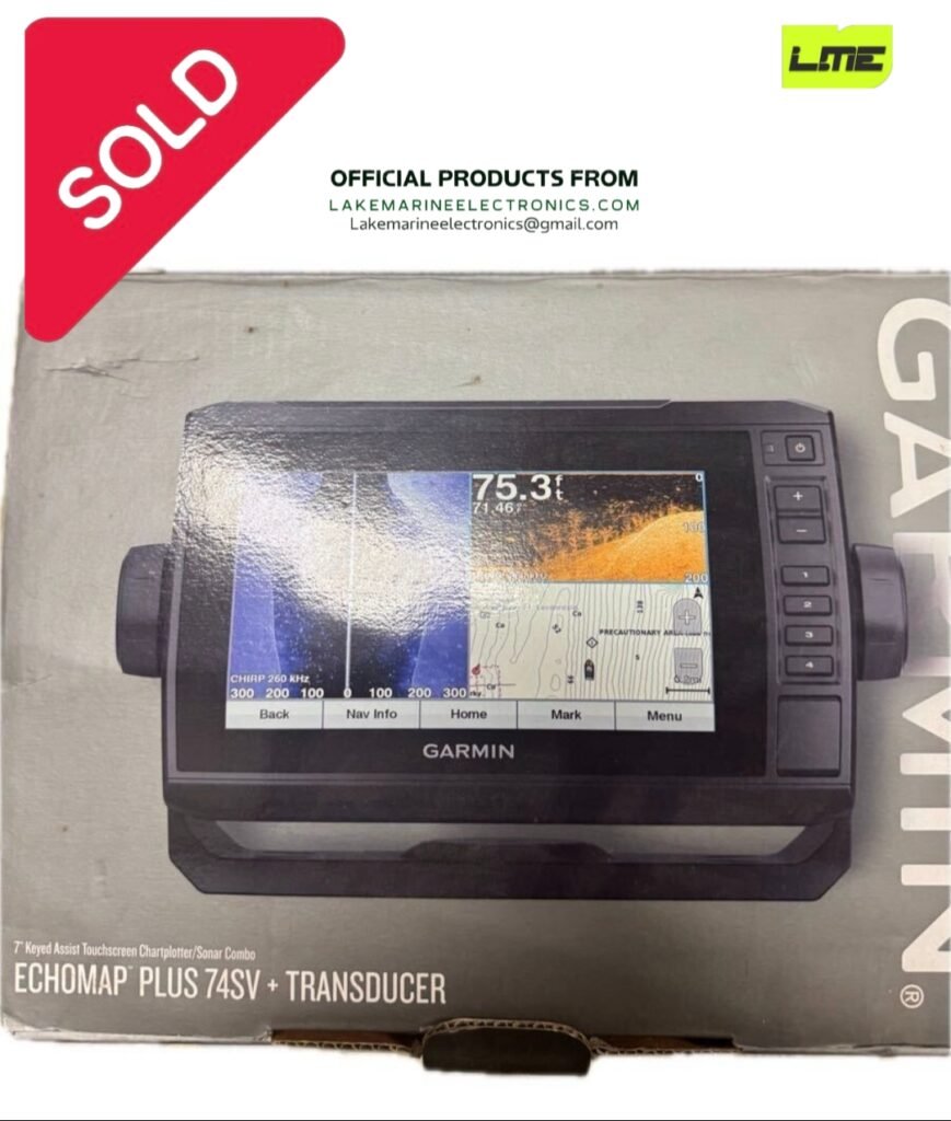 ECHOMAP PLUS 74SV + TRANSDUCER (Open Box)